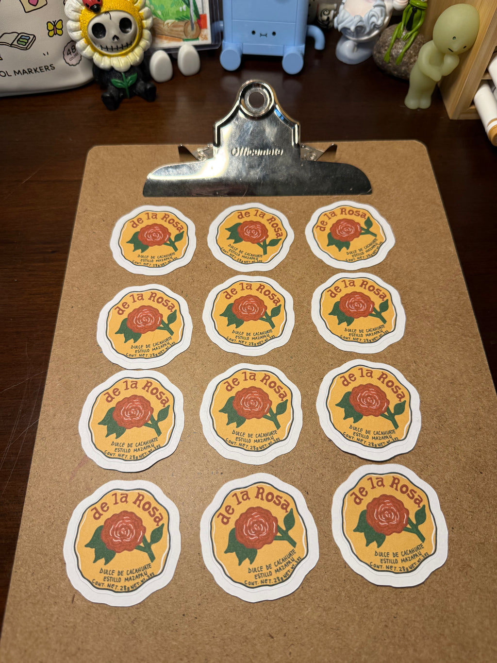 Mazapán Matte Sticker