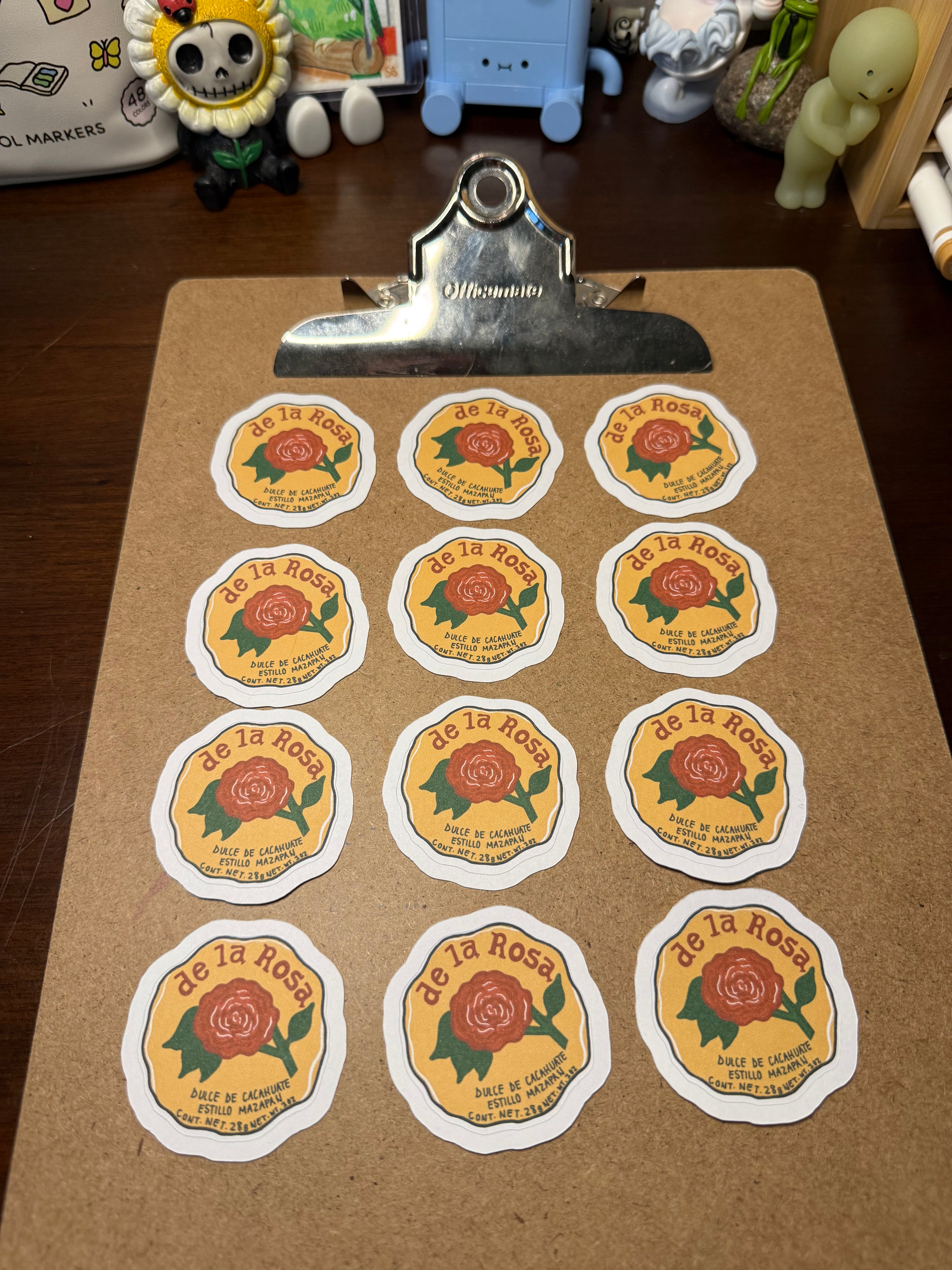 Mazapán Matte Sticker