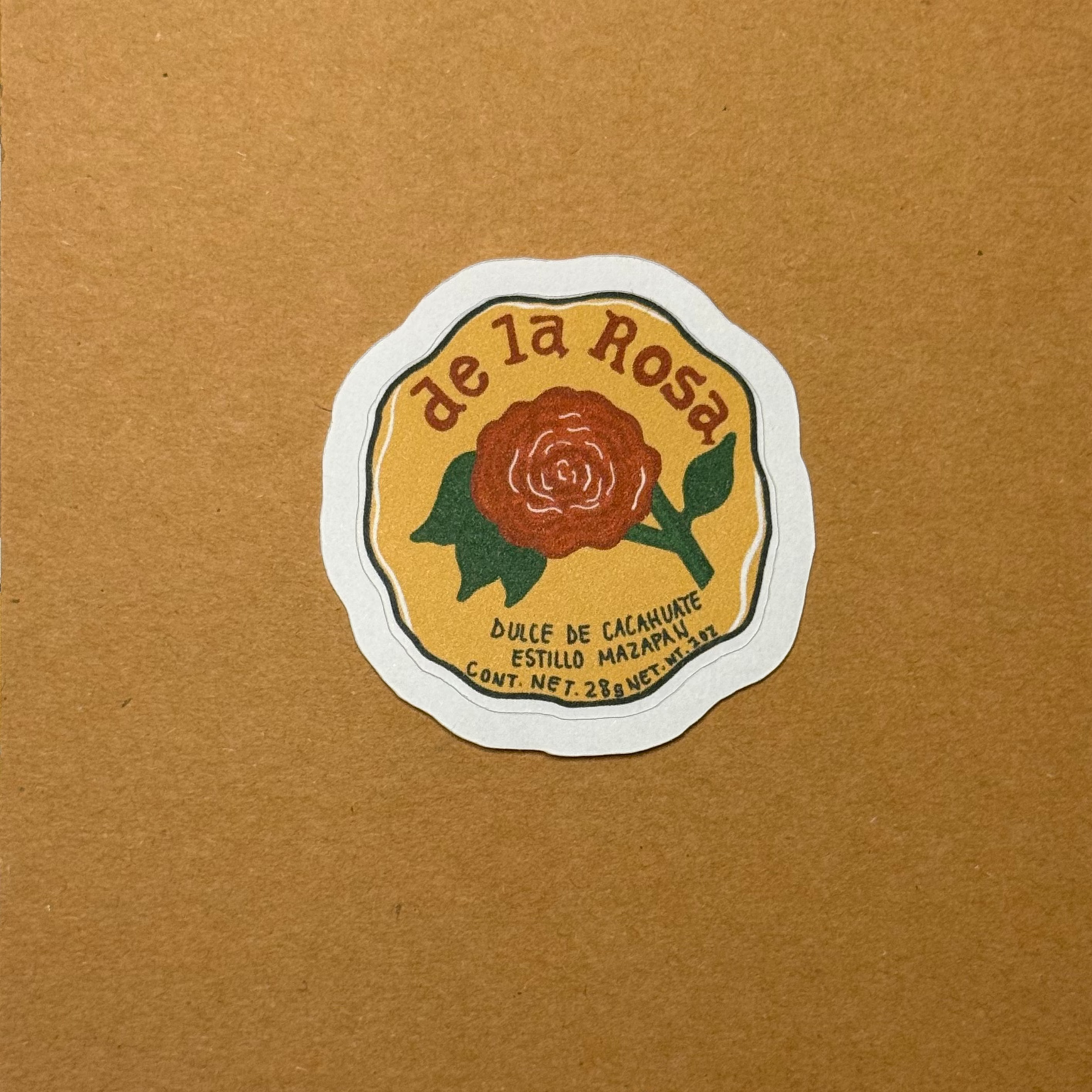 Mazapán Matte Sticker