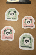 Do Not Disturb Matte Sticker