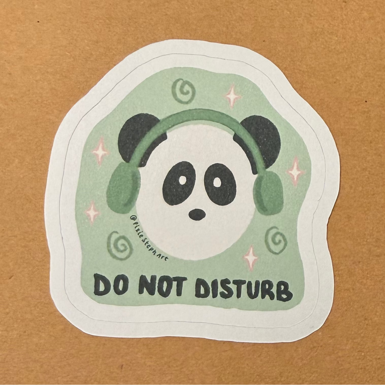 Do Not Disturb Matte Sticker