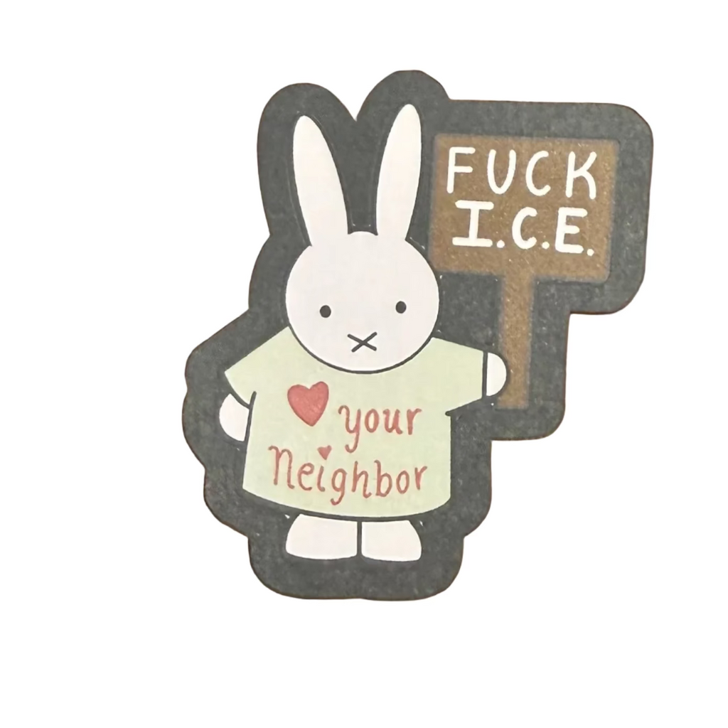 Anti-ICE Matte Sticker