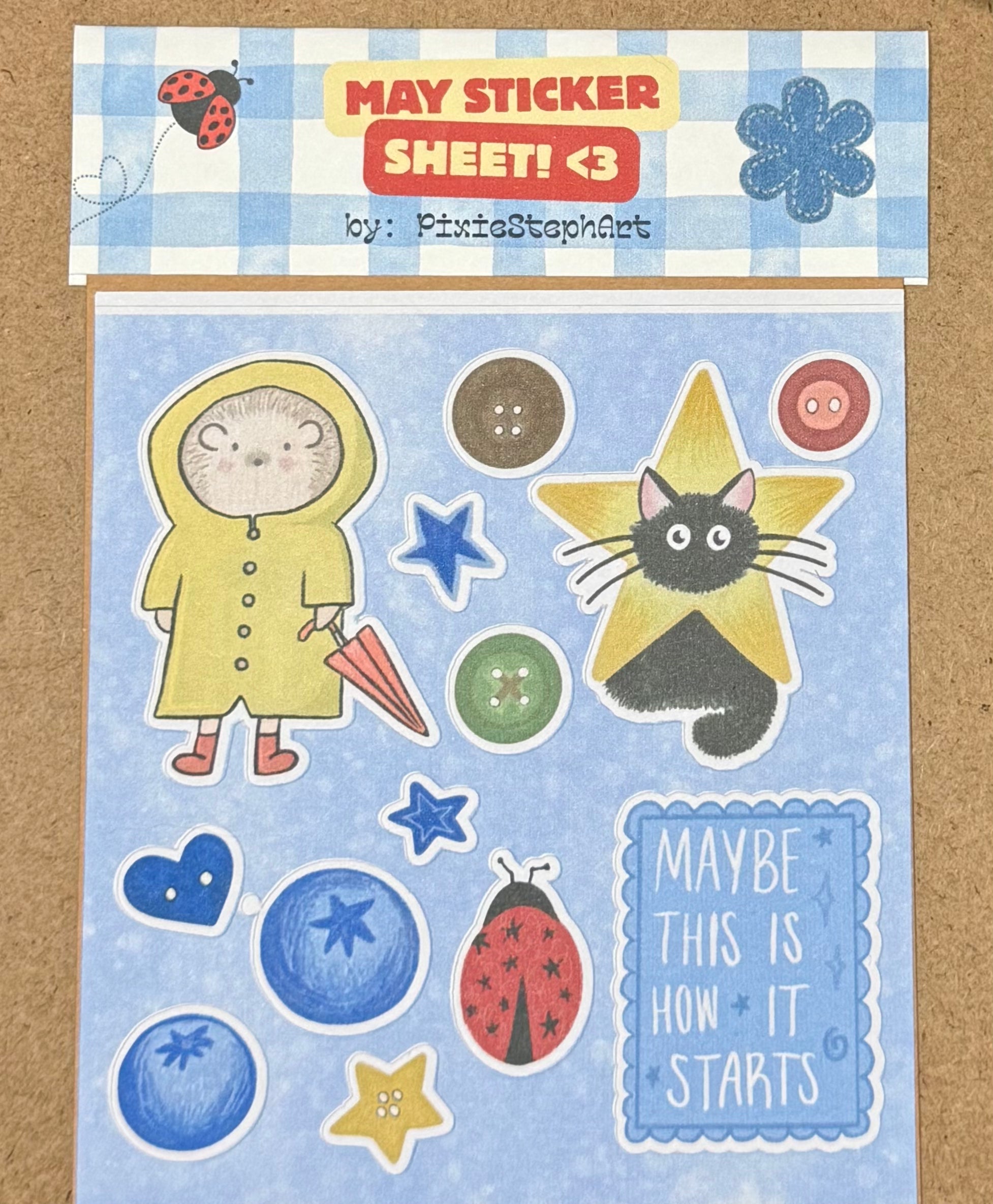 May Sticker Sheet